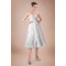A-line Strapless Short Bridal Wedding Dress WD010243