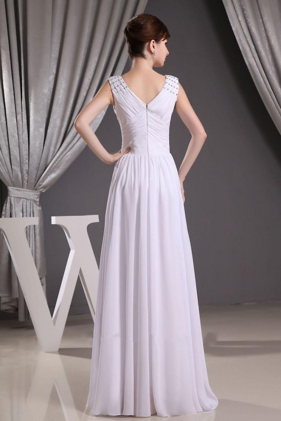 Sheath/Column Floor Length Beaded Straps Bridal Wedding Dress WD010244 Sheath/Column Floor Length Beaded Straps Bridal Wedding Dress WD010244
