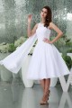 A-line Short Chiffon Bridal Wedding Dress WD010247