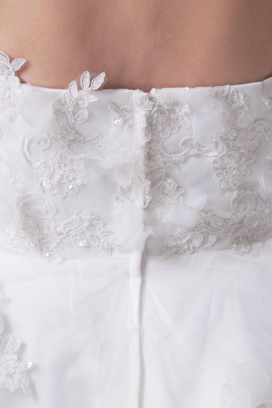 Short/Mini Applique Tulle Bridal Wedding Dress WD010252 Short/Mini Applique Tulle Bridal Wedding Dress WD010252
