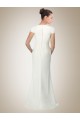 Trumpet/Mermaid Short Sleeves Bridal Gown WD010257