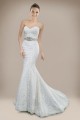 Trumpet/Mermaid Sweetheart Beaded Lace Bridal Gown WD010259 Trumpet/Mermaid Sweetheart Beaded Lace Bridal Gown WD010259