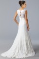 Trumpet/Mermaid V-neck Court Train Lace Bridal Gown WD010264 Trumpet/Mermaid V-neck Court Train Lace Bridal Gown WD010264