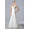 Trumpet/Mermaid V-neck Court Train Lace Bridal Gown WD010264