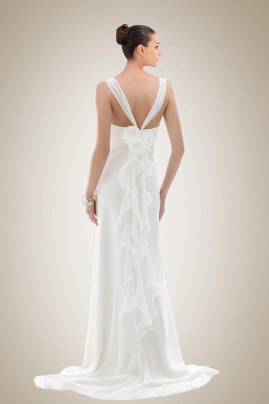 Sheath/Column Chiffon Bridal Gown WD010265 Sheath/Column Chiffon Bridal Gown WD010265