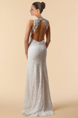 Sexy Lace V-neck Bridal Gown WD010267