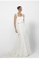 Trumpet/Mermaid Straps Lace Court Train Bridal Gown WD010271