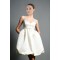 Short Ball Gown Beaded V-neck Bridal Gown WD010273