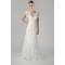Trumpet/Mermaid V-neck Lace Bridal Wedding Dresses WD010281