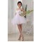 A-line One Shoulder Short/Mini Beaded Bridal Wedding Dresses WD010282