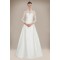 A-line Long Sleeves Court Train Bridal Wedding Dresses WD010283