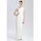 Sheath/Column One Shoulder Bridal Wedding Dresses WD010285