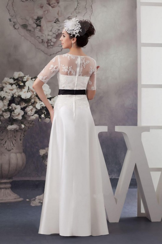 A-line Short Sleeves Bridal Wedding Dresses WD010294 A-line Short Sleeves Bridal Wedding Dresses WD010294