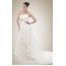 Empire Sweetheart Court Train Lace Bridal Wedding Dresses WD010296