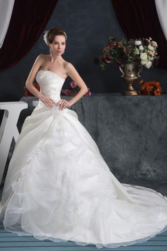 Ball Gown Strapless Bridal Wedding Dresses WD010304 Ball Gown Strapless Bridal Wedding Dresses WD010304
