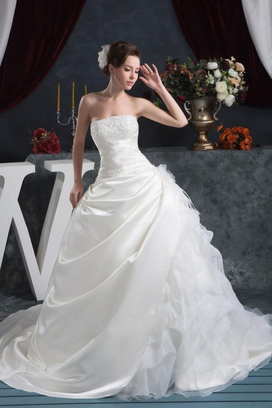 Ball Gown Strapless Bridal Wedding Dresses WD010304 Ball Gown Strapless Bridal Wedding Dresses WD010304