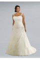 A-line Straps Sleeveless Plus Size Bridal Wedding Dresses WD010311