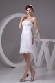 Short Sweetheart Lace Bridal Wedding Dresses WD010313