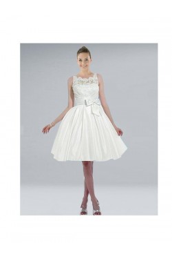 A-line Short Lace Bridal Wedding Dresses WD010317