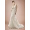 Elegant V-neck Straps Lace Bridal Wedding Dresses WD010319