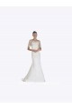 Trumpet/Mermaid Off the Shoulder Short Sleeves Lace Bridal Wedding Dresses WD010322 Trumpet/Mermaid Off the Shoulder Short Sleeves Lace Bridal Wedding Dresses WD010322