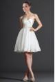A-line Sweetheart Short Applique Bridal Wedding Dresses WD010325