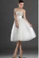 A-line Strapless Short Bridal Wedding Dresses WD010326