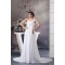 Empire One Shoulder Chiffon Bridal Maternity Wedding Dresses WD010333