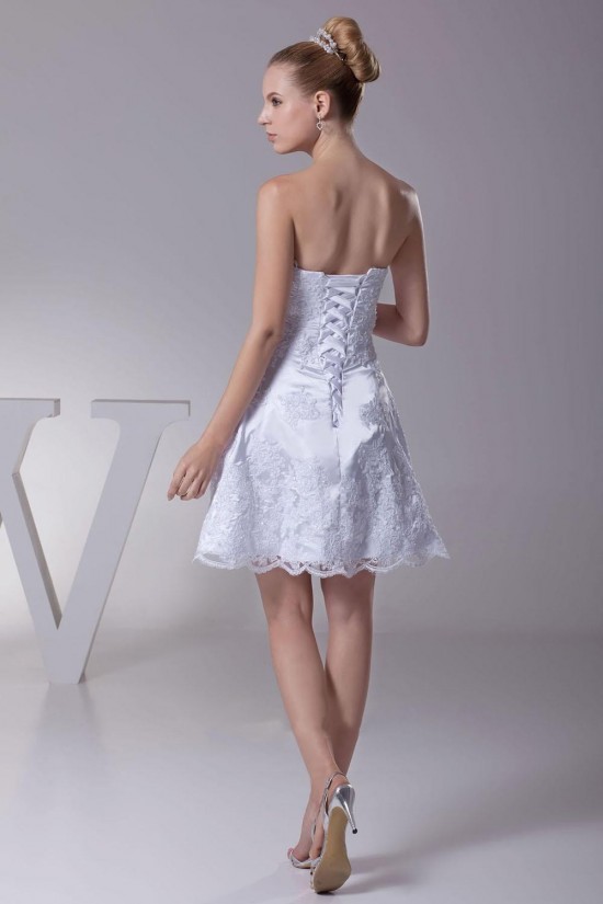 A-line Short/Mini Bridal Wedding Dresses WD010334