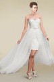 A-line Sweetheart High Low Lace Bridal Wedding Dresses WD010336 A-line Sweetheart High Low Lace Bridal Wedding Dresses WD010336
