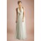 Sheath/Column V-neck Chiffon Bridal Wedding Dresses WD010338