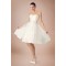 A-line Strapless Short Bridal Wedding Dresses WD010342