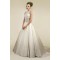 A-line Lace and Satin Bridal Wedding Dresses WD010350