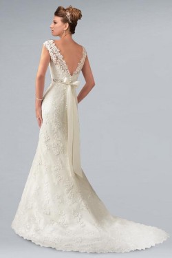 Trumpet/Mermaid Off the Shoulder Lace Bridal Wedding Dresses WD010353