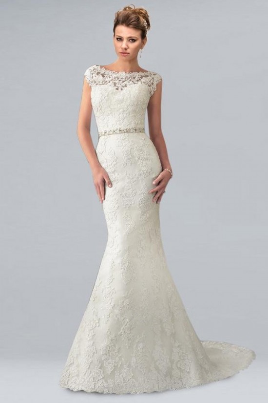 Trumpet/Mermaid Off the Shoulder Lace Bridal Wedding Dresses WD010353 Trumpet/Mermaid Off the Shoulder Lace Bridal Wedding Dresses WD010353
