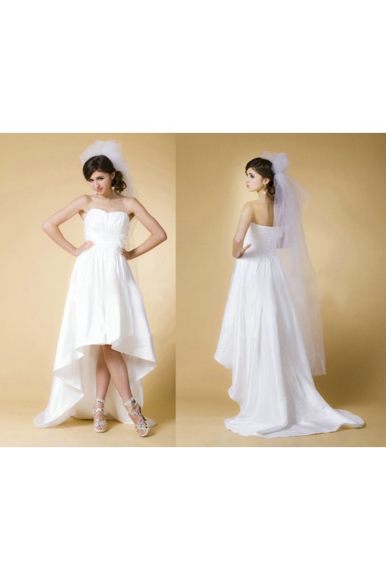High Low Simple Bridal Wedding Dresses WD010354 High Low Simple Bridal Wedding Dresses WD010354