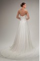 A-line Strapless Sweep Train Chiffon Bridal Wedding Dresses WD010359 A-line Strapless Sweep Train Chiffon Bridal Wedding Dresses WD010359