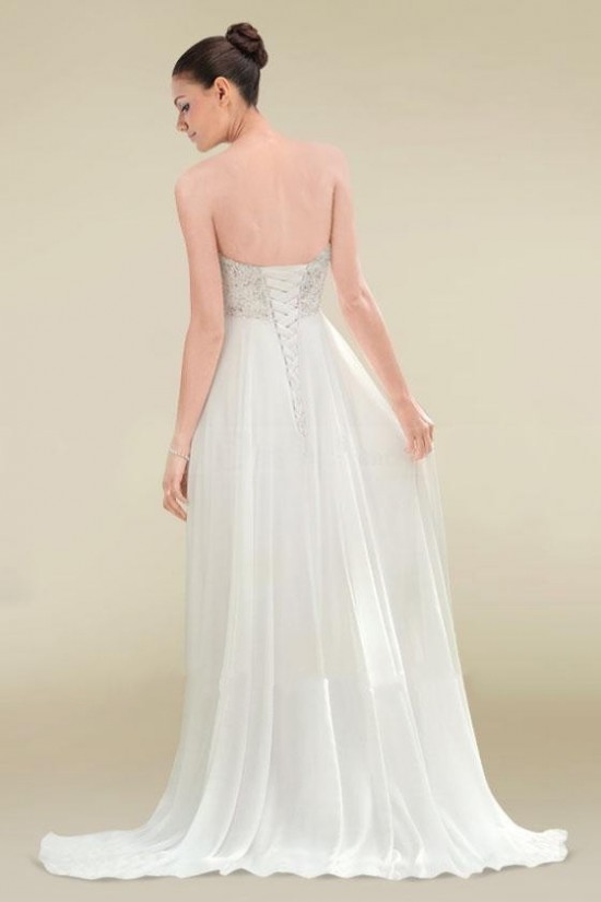 Empire Sweetheart Maternity Beaded Chiffon Bridal Wedding Dresses WD010360 Empire Sweetheart Maternity Beaded Chiffon Bridal Wedding Dresses WD010360