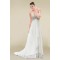 A-Line Sweetheart Beaded Chiffon Bridal Wedding Dresses WD010362