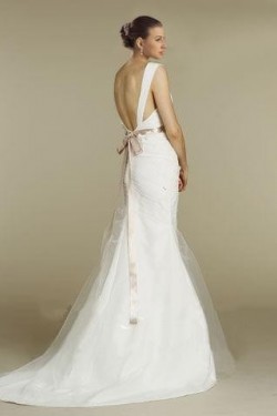 Trumpet/Mermaid Court Train Straps Bridal Wedding Dresses WD010372