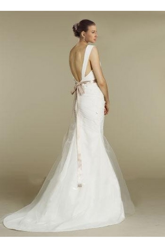 Trumpet/Mermaid Court Train Straps Bridal Wedding Dresses WD010372 Trumpet/Mermaid Court Train Straps Bridal Wedding Dresses WD010372