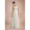 Sheath/Column Sweetheart Sweep Train Bridal Wedding Dresses WD010376
