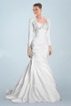 Trumpet/Mermaid Sweetheart Beaded Appliques Bridal Wedding Dresses with A Jacket WD010381 Trumpet/Mermaid Sweetheart Beaded Appliques Bridal Wedding Dresses with A Jacket WD010381