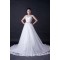 A-line Straps Beaded Lace Bridal Wedding Dresses WD010384