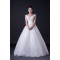 Ball Gown Off the Shoulder Beaded Bridal Wedding Dresses WD010395
