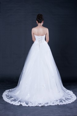 A-line Sweetheart Lace Bridal Wedding Dresses WD010400