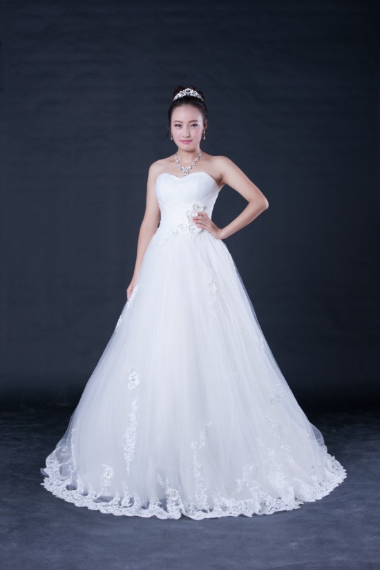 A-line Sweetheart Lace Bridal Wedding Dresses WD010400 A-line Sweetheart Lace Bridal Wedding Dresses WD010400