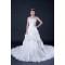 A-line Sweetheart Cathedral Train Beaded Bridal Wedding Dresses WD010403
