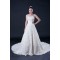 A-line Strapless Beaded Flowers Bridal Wedding Dresses WD010404