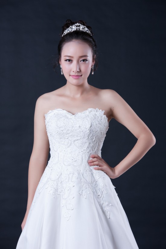 A-line Sweetheart Lace Bridal Wedding Dresses WD010406